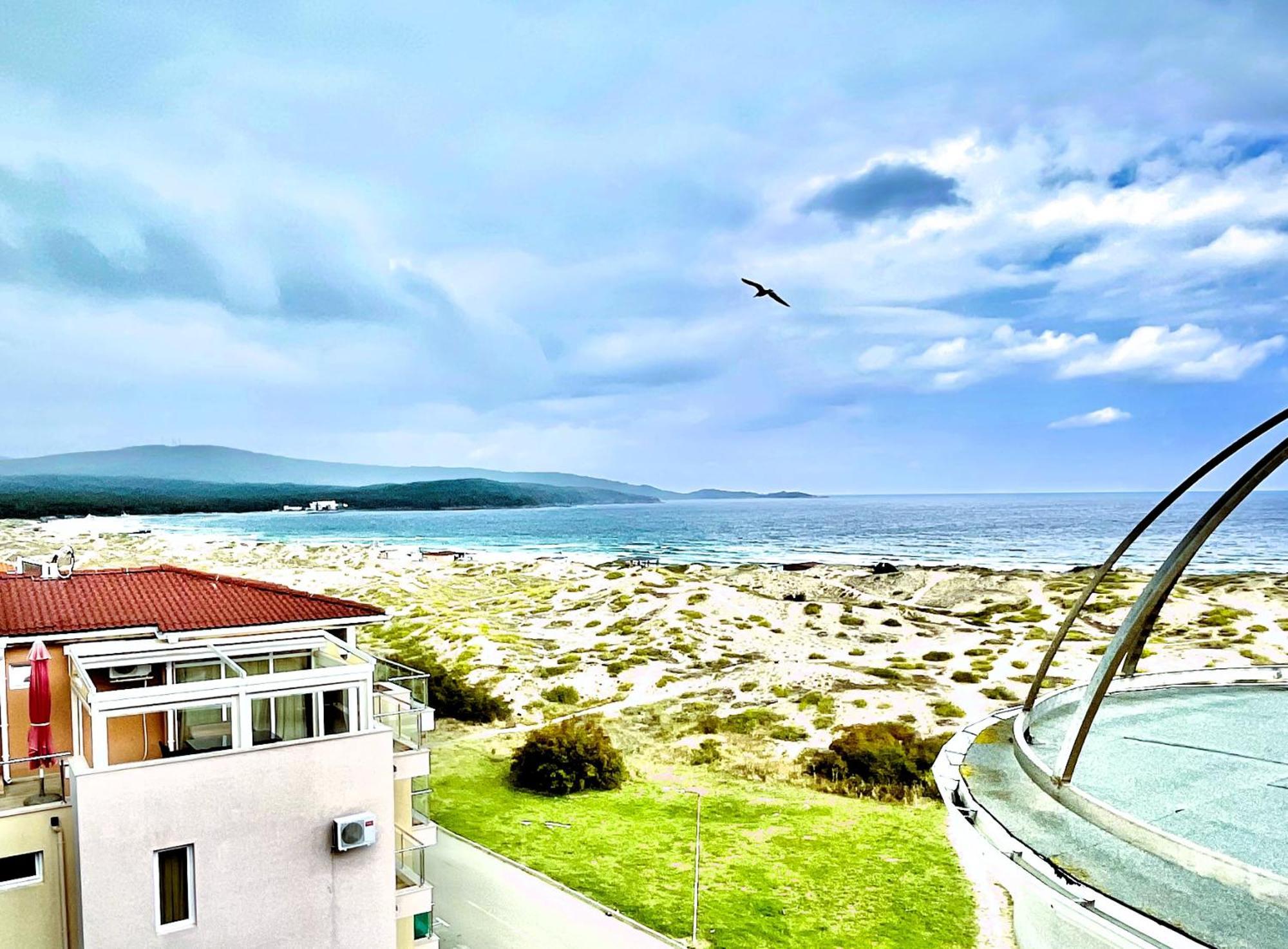 Sea View Apartment Free Parking Primorszko Kültér fotó